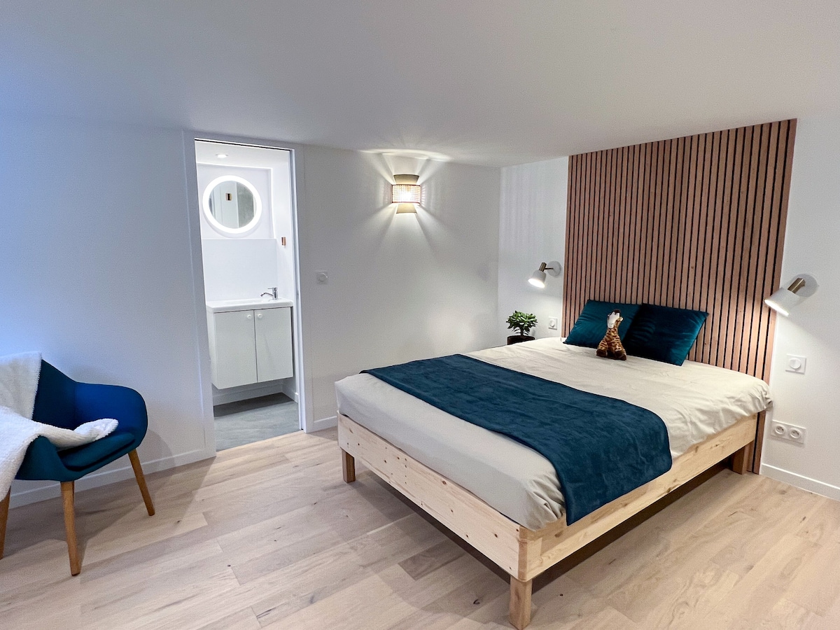 Chambre avec SDB privée Paris