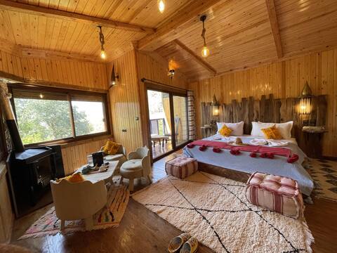 Chalet suite with balcony - Riad jnane Imlil