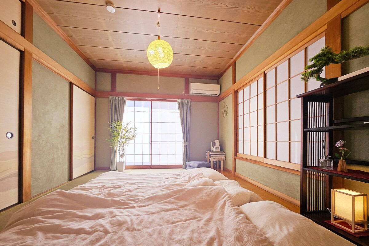 (免费停车场)京都风格全家庭房屋