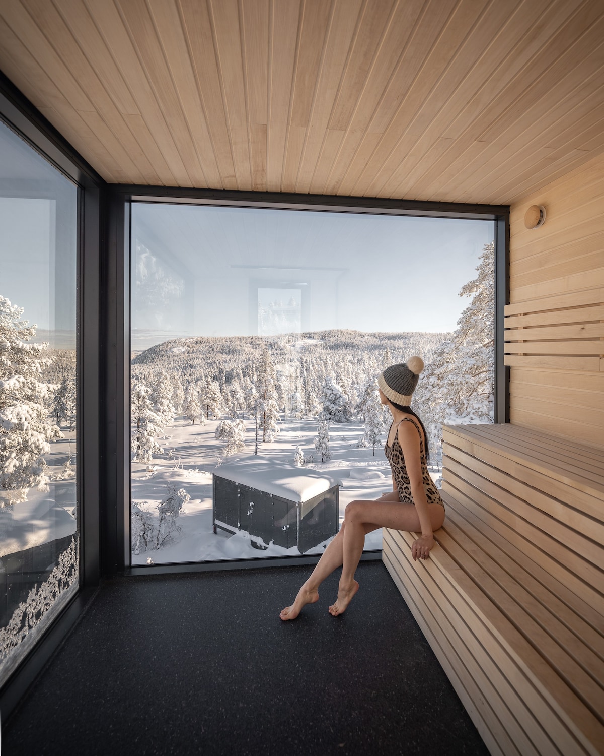 2BR suite | Design by Snøhetta | Sauna access
