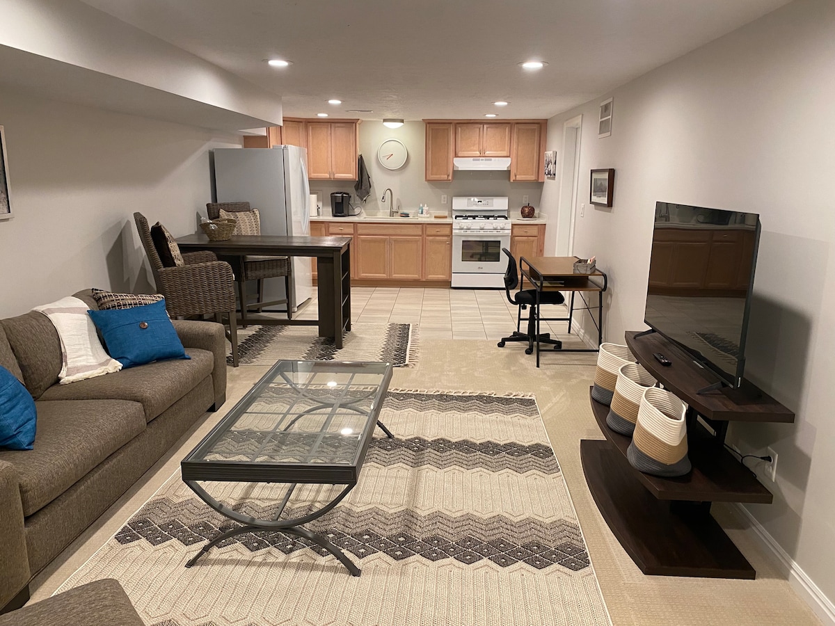 2 Bedroom Basement Apartment