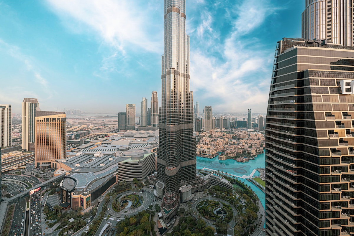 华丽|豪华3居室|哈利法塔（ Burj Khalifa ）景观
