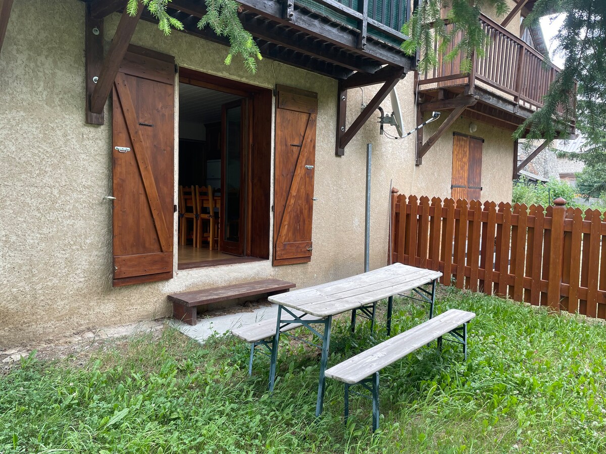 Appartement 2 pers Rez-de jardin