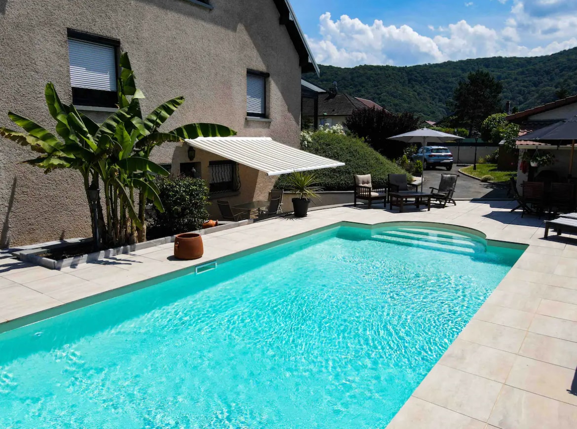 Chambre Rio, avec piscine