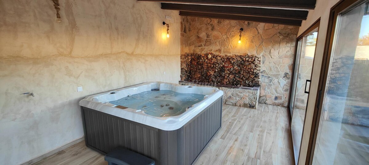 Casa romántica con jacuzzi