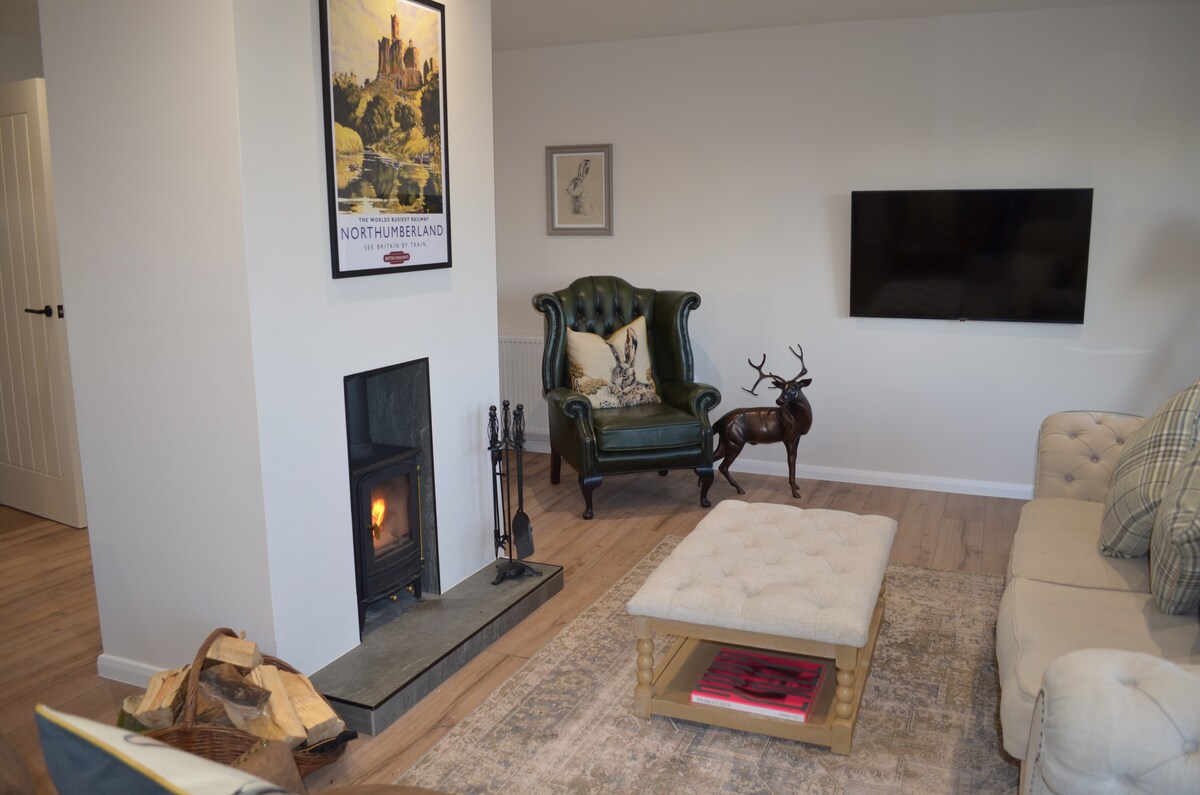 Cosy Northumberland cottage with stunning views