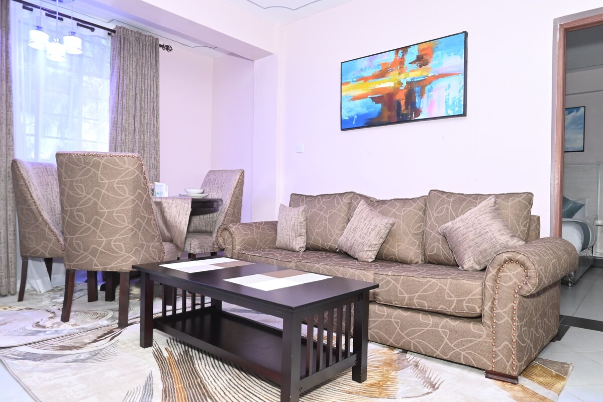 Benue 1BR Haven: Urban Comfort