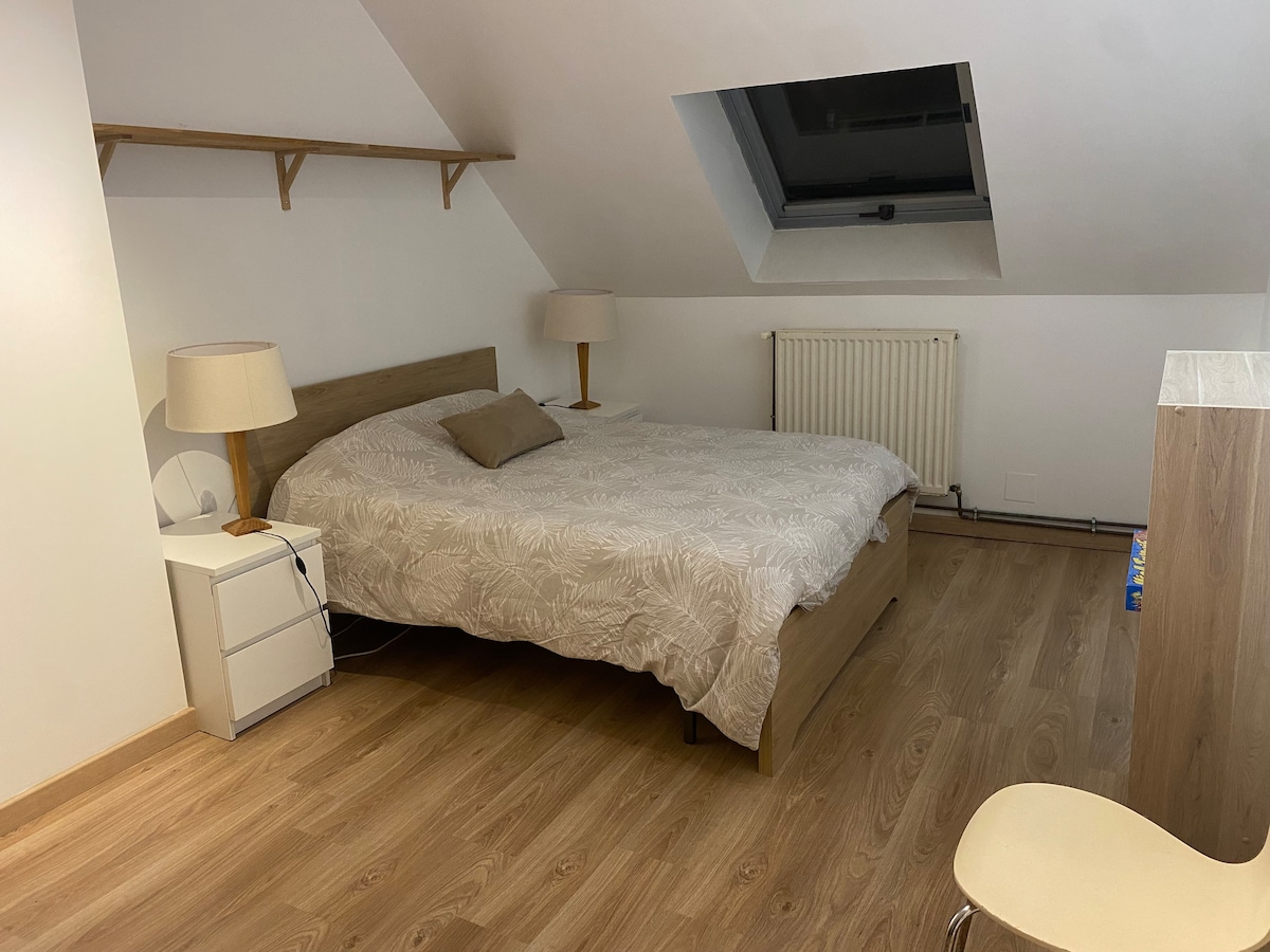 Chambre privée, au calme