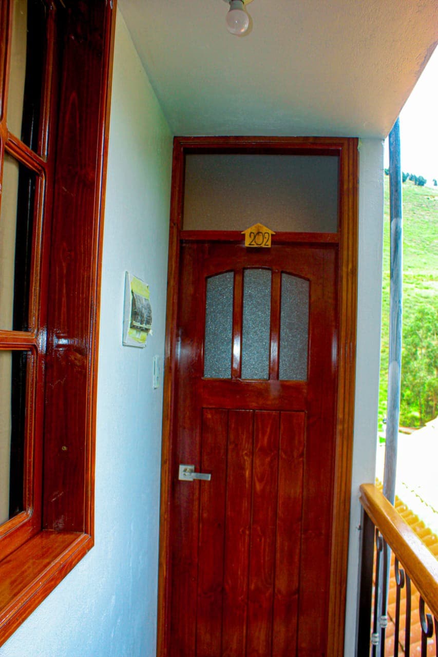 Habitacion doble en el campo.