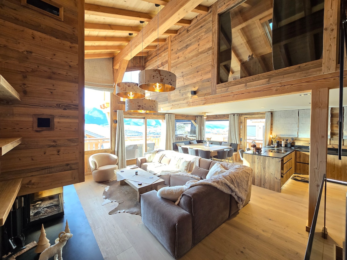 Chalet "Bliss" Jacuzzi & vue