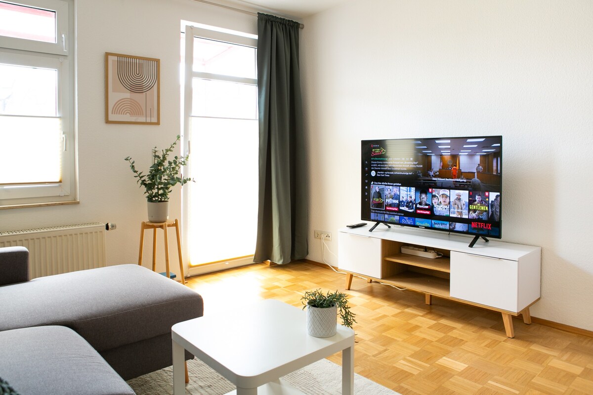 Modern 2-room apartment in Gohlis, Leipzig