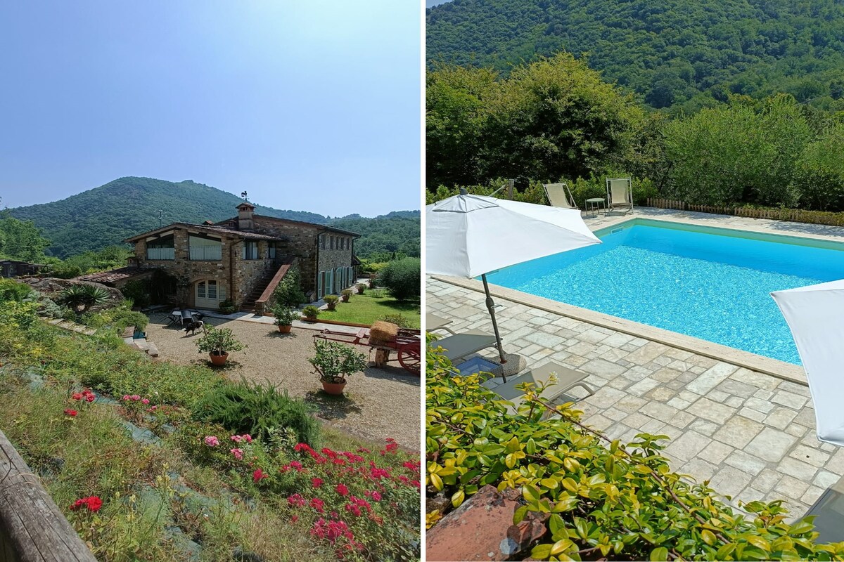 Villa Dani - With garden and pool near Lucca