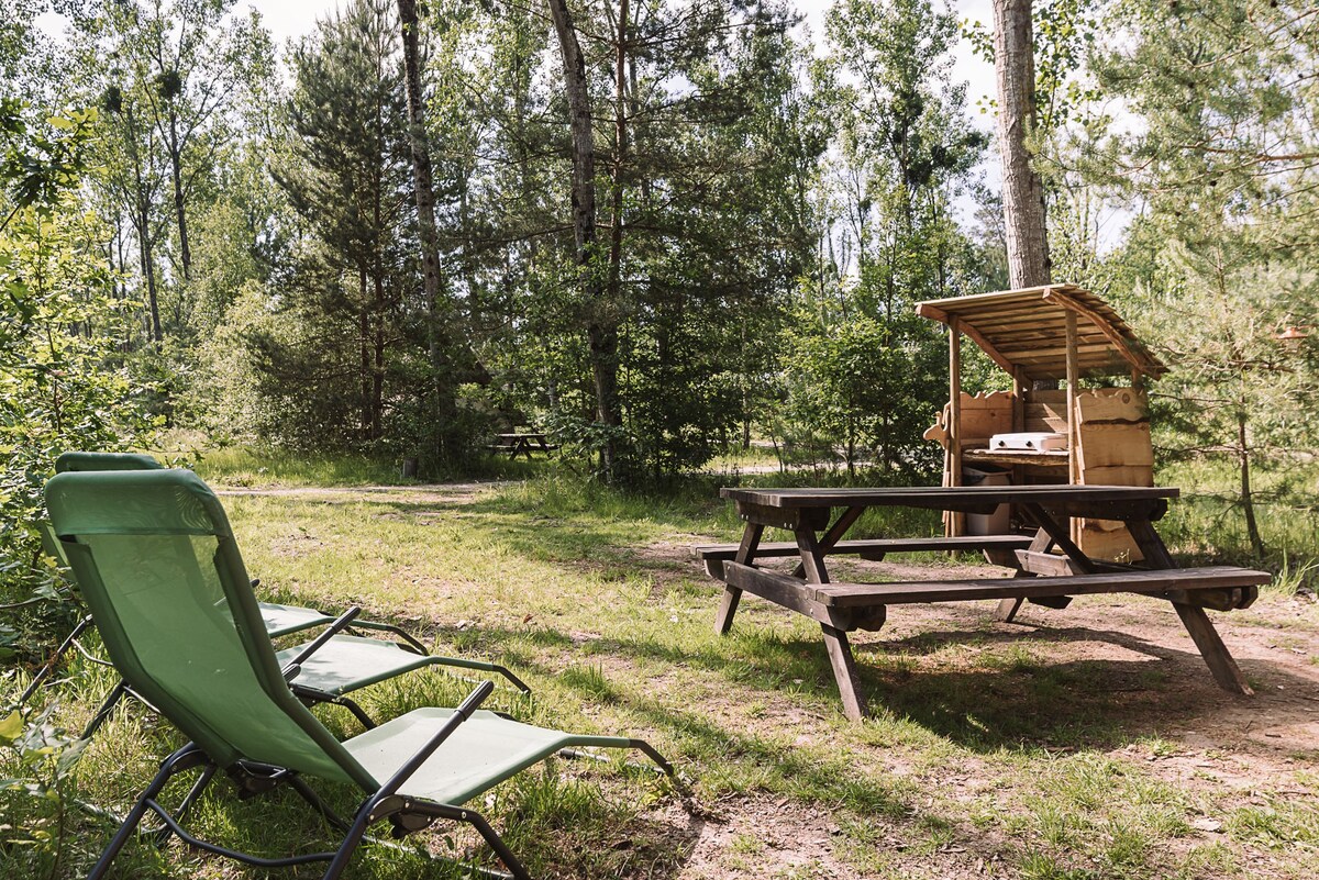 Cabane - Camping L'heureux hasard