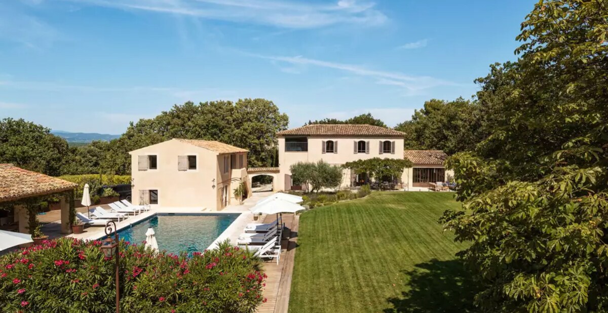 Bastide avec vue au cœur du Luberon