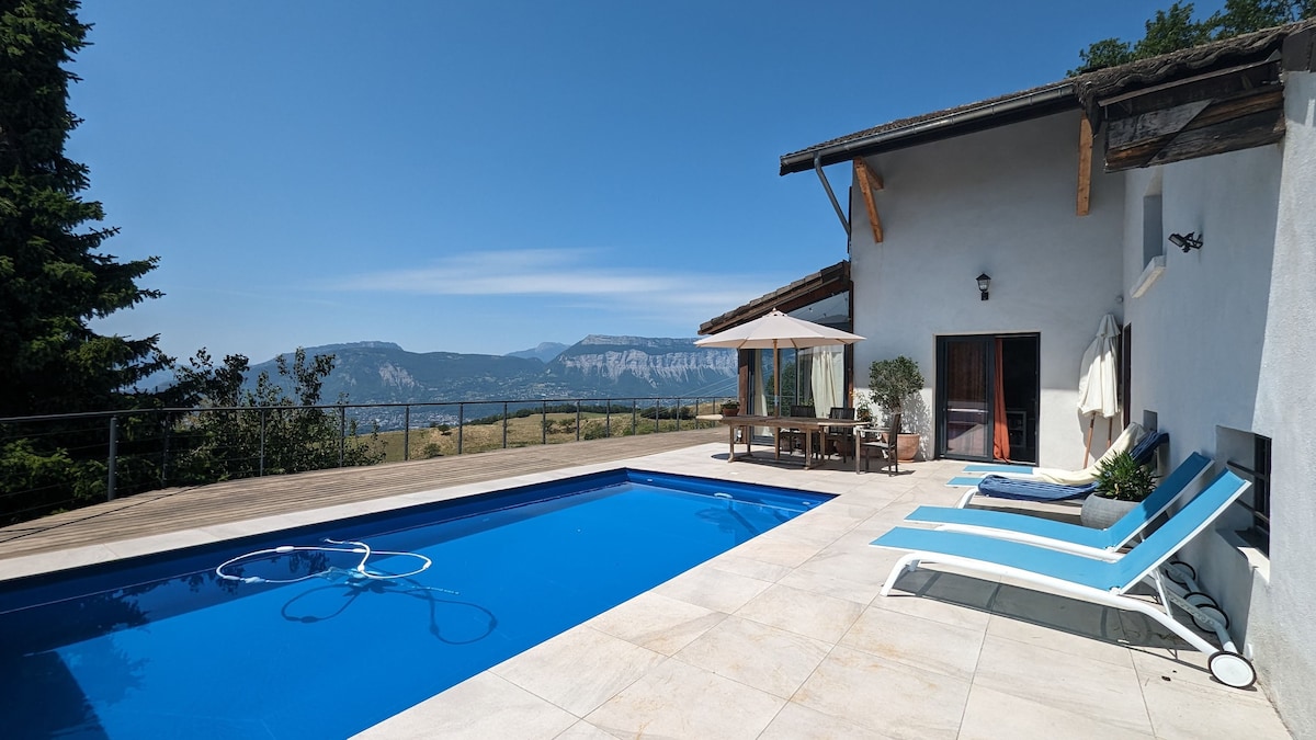 Mountain villa, stunning view