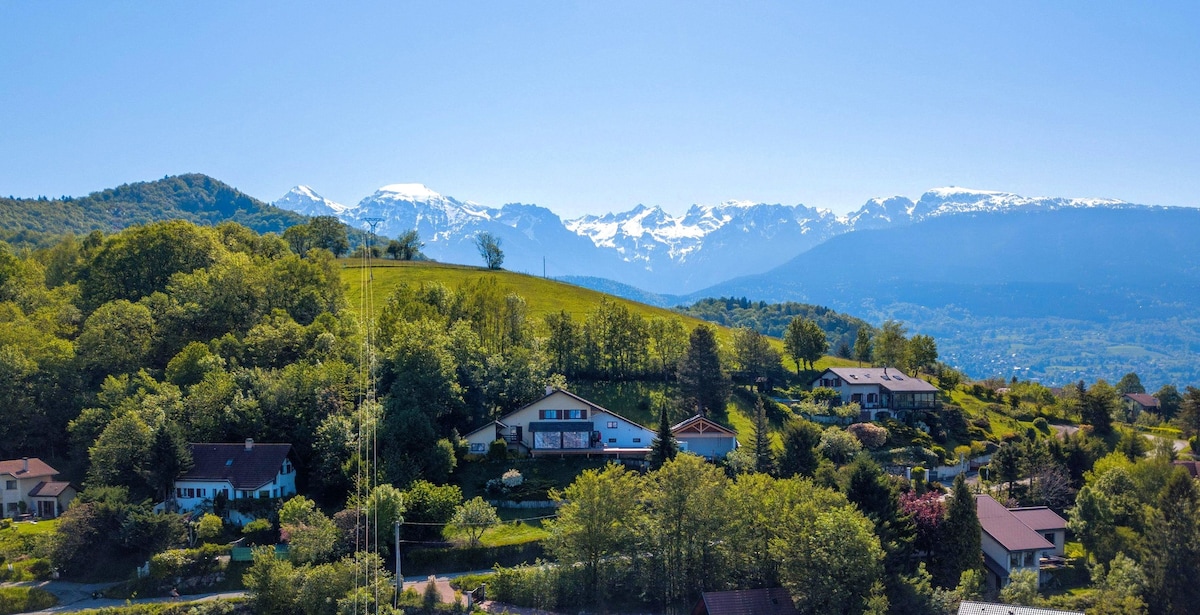 Mountain villa, stunning view