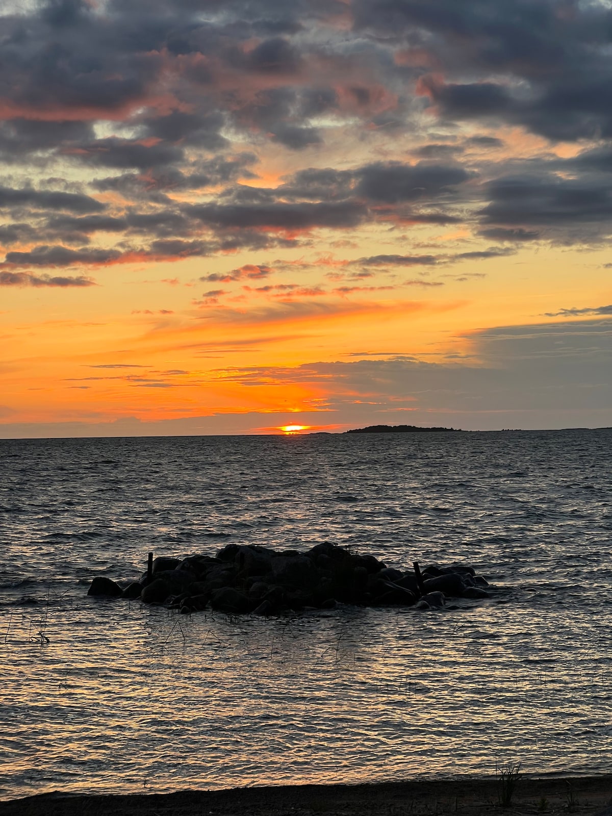 Egen strand i Sjötorp