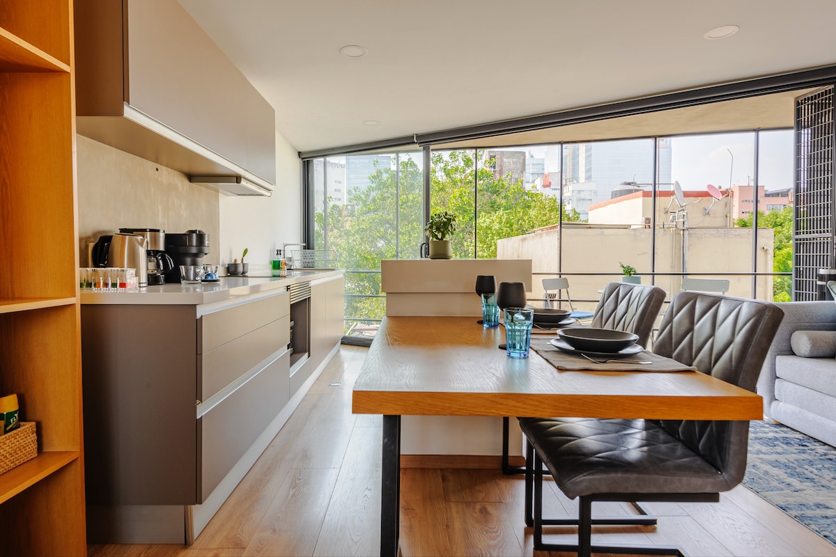 Loft in Vibrant Downtown Mexico City