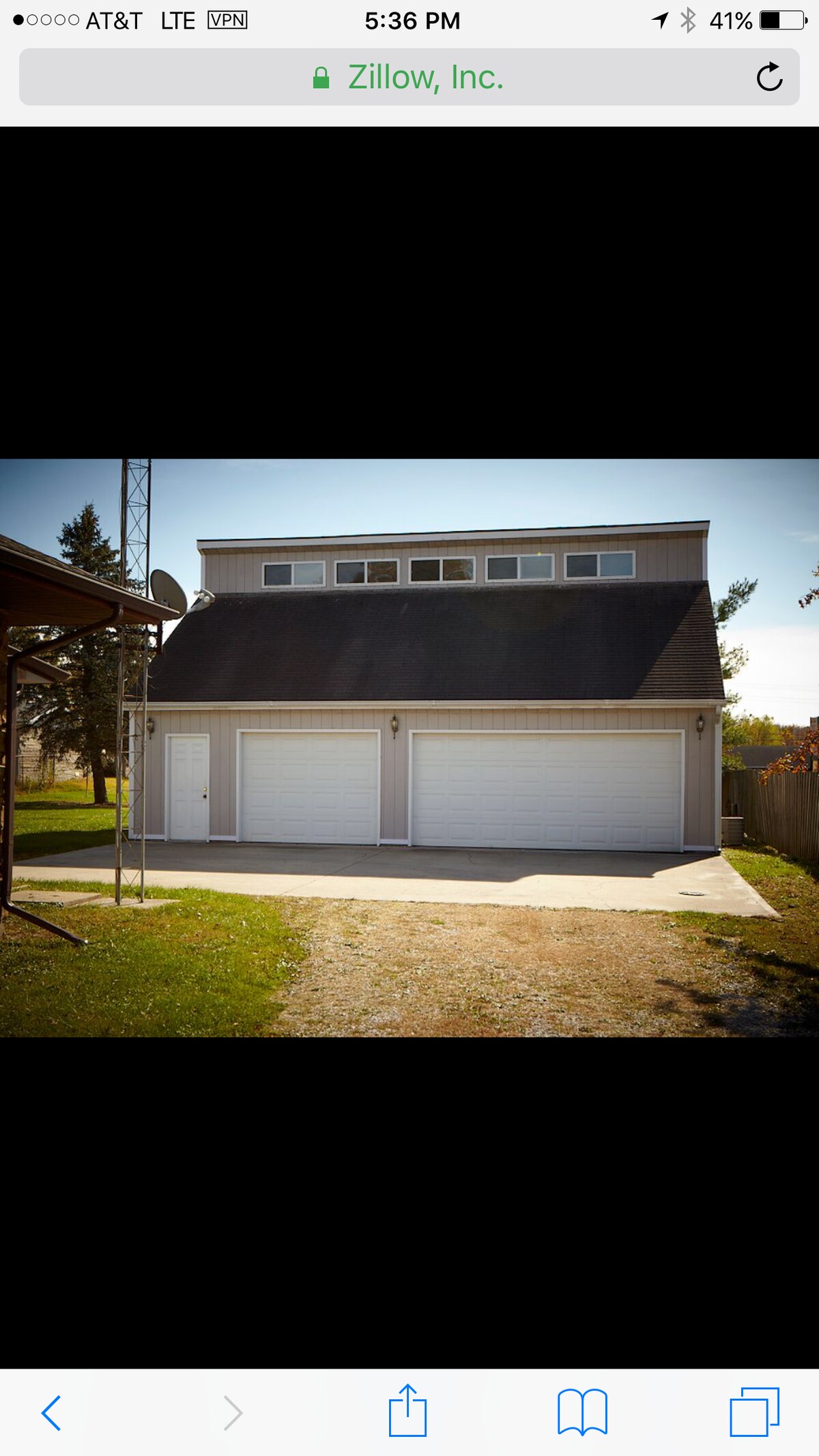 Upstairs garage apartment