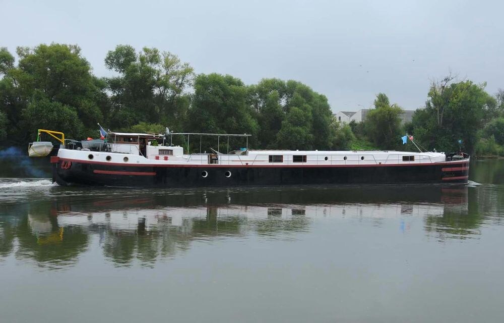 Houseboat near Paris during Olympics