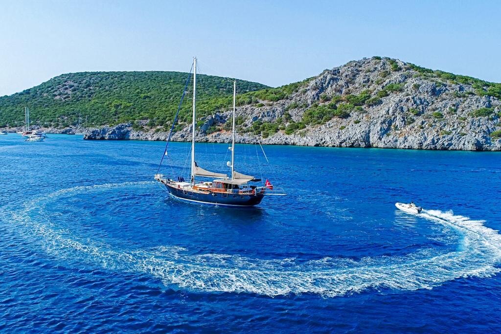 Boat in Bodrum Marina