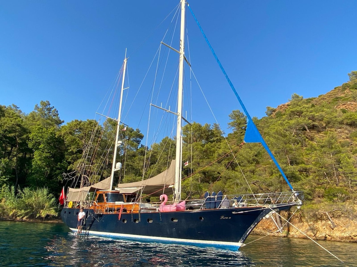 Boat in Bodrum Marina