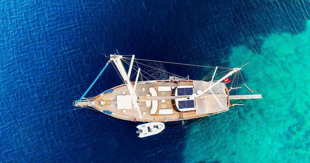 Boat in Bodrum Marina