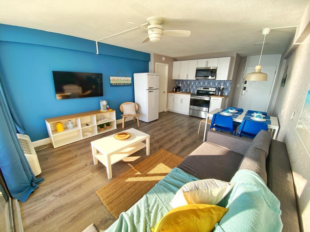 *NEW* Fantastic Ocean View Studio-Up to 6 Guests!