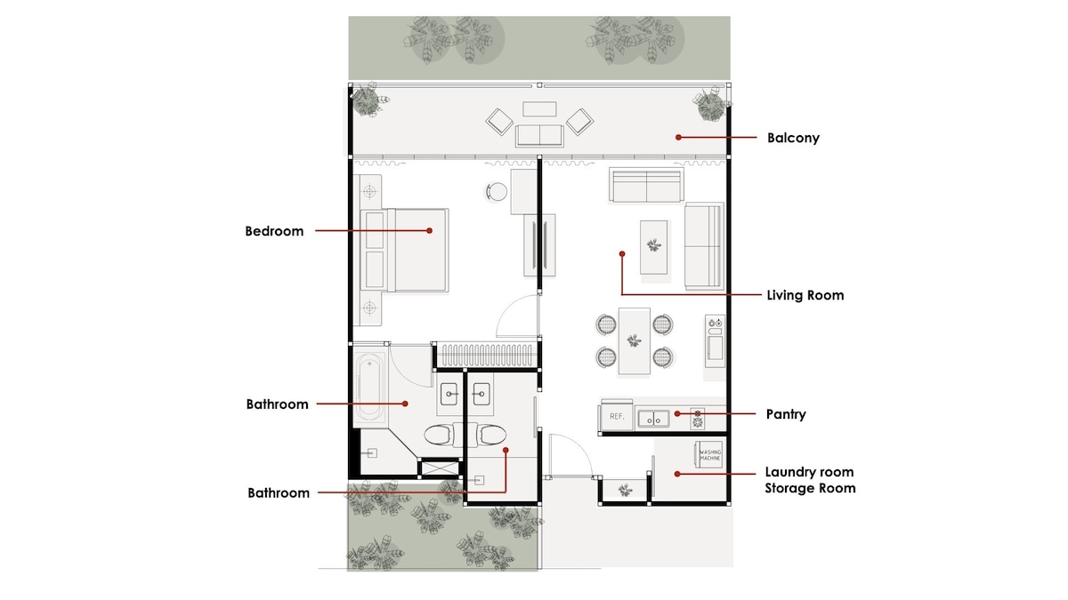 Chic 1 BR Luxury - Muay thai street - Chalong