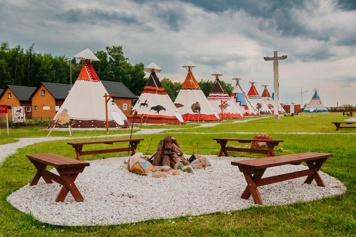Indiana Camp Tipi DeLux (6os.)