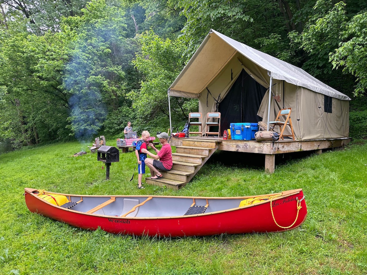 Secluded Creekside Camping