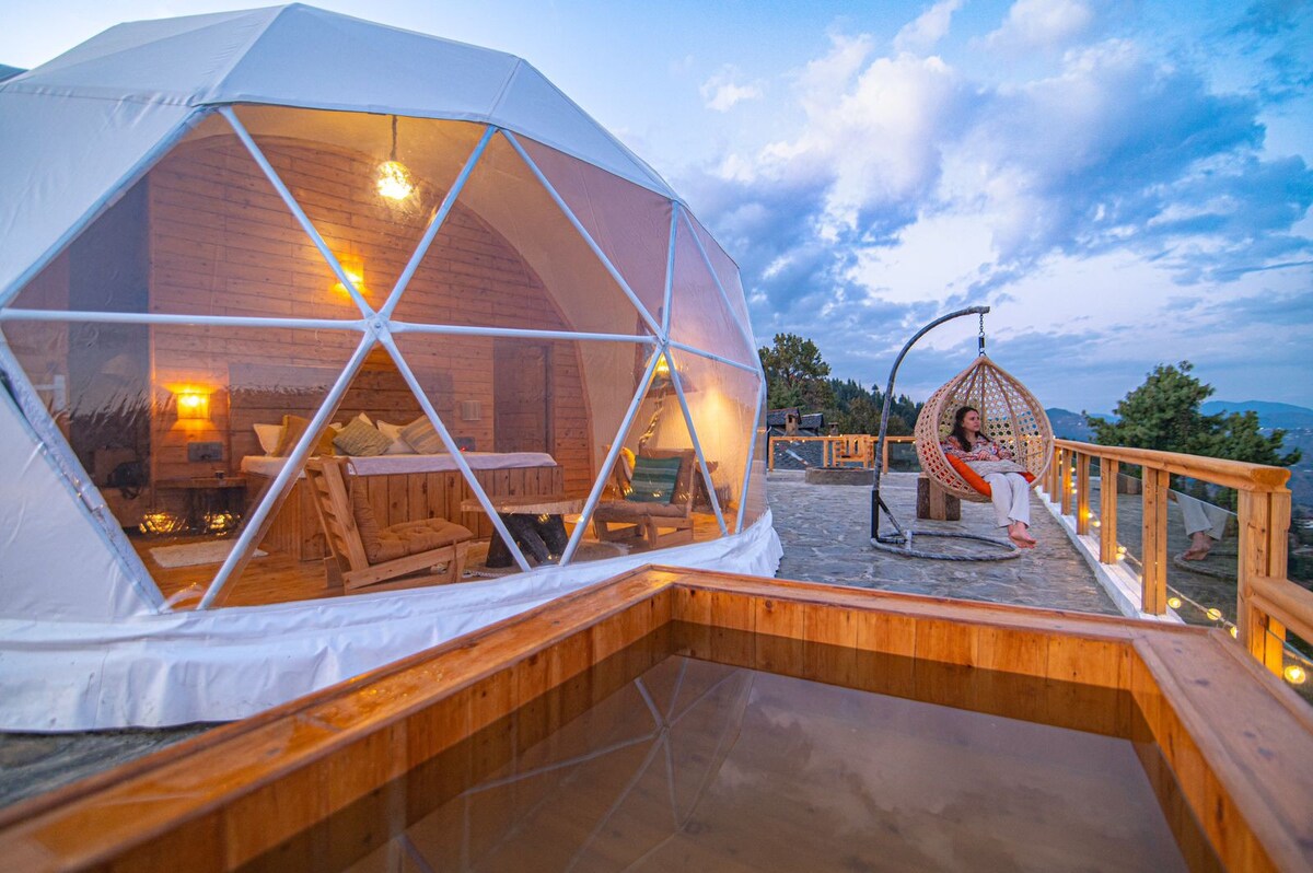 Kaith Cottage:Adorable dome room