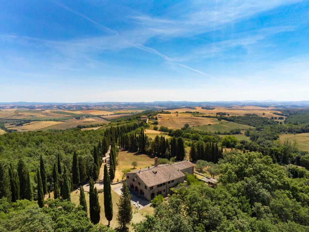 Wonderful Villa near Siena and Montalcino.