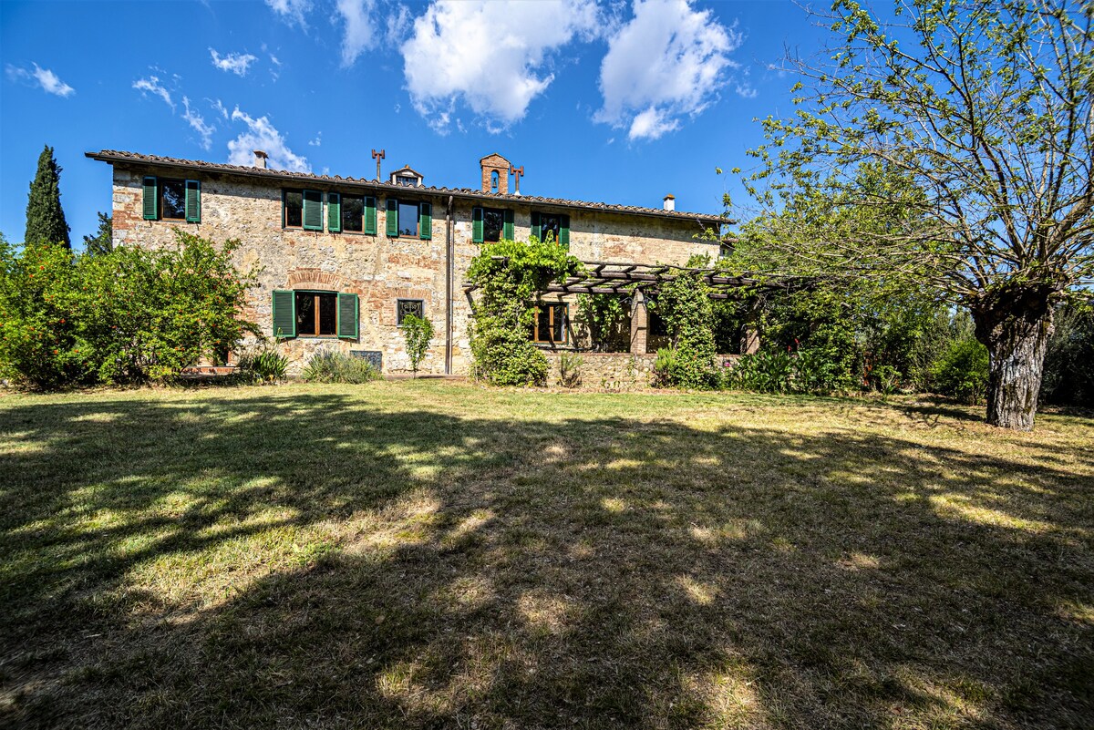 Wonderful Villa near Siena and Montalcino.
