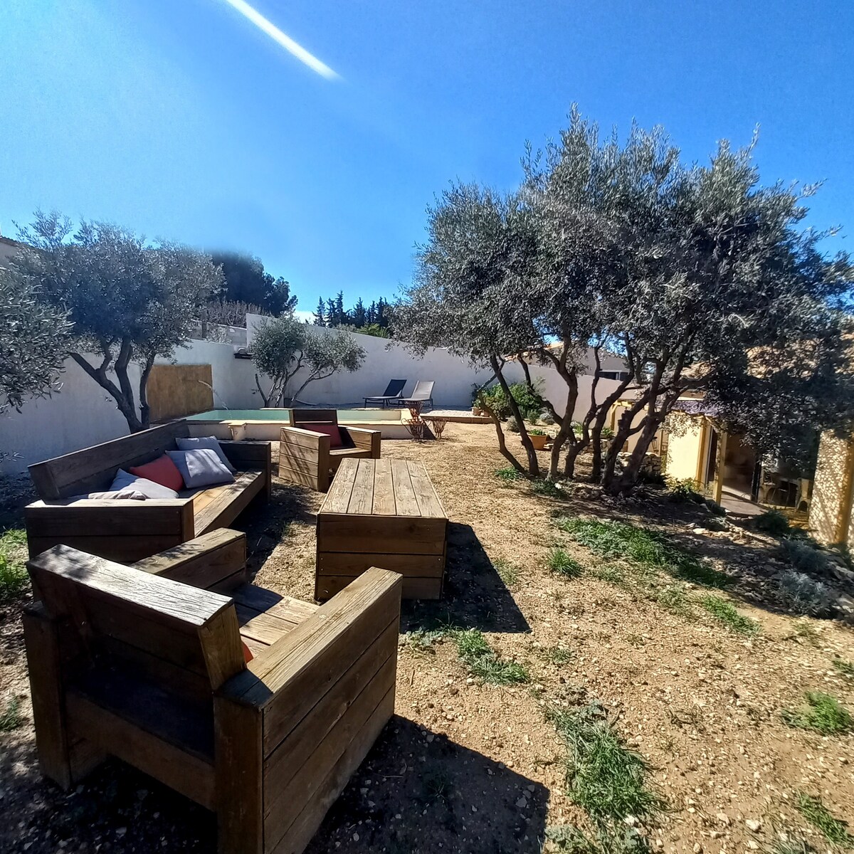 Maison Lançon- Piscine- Clim