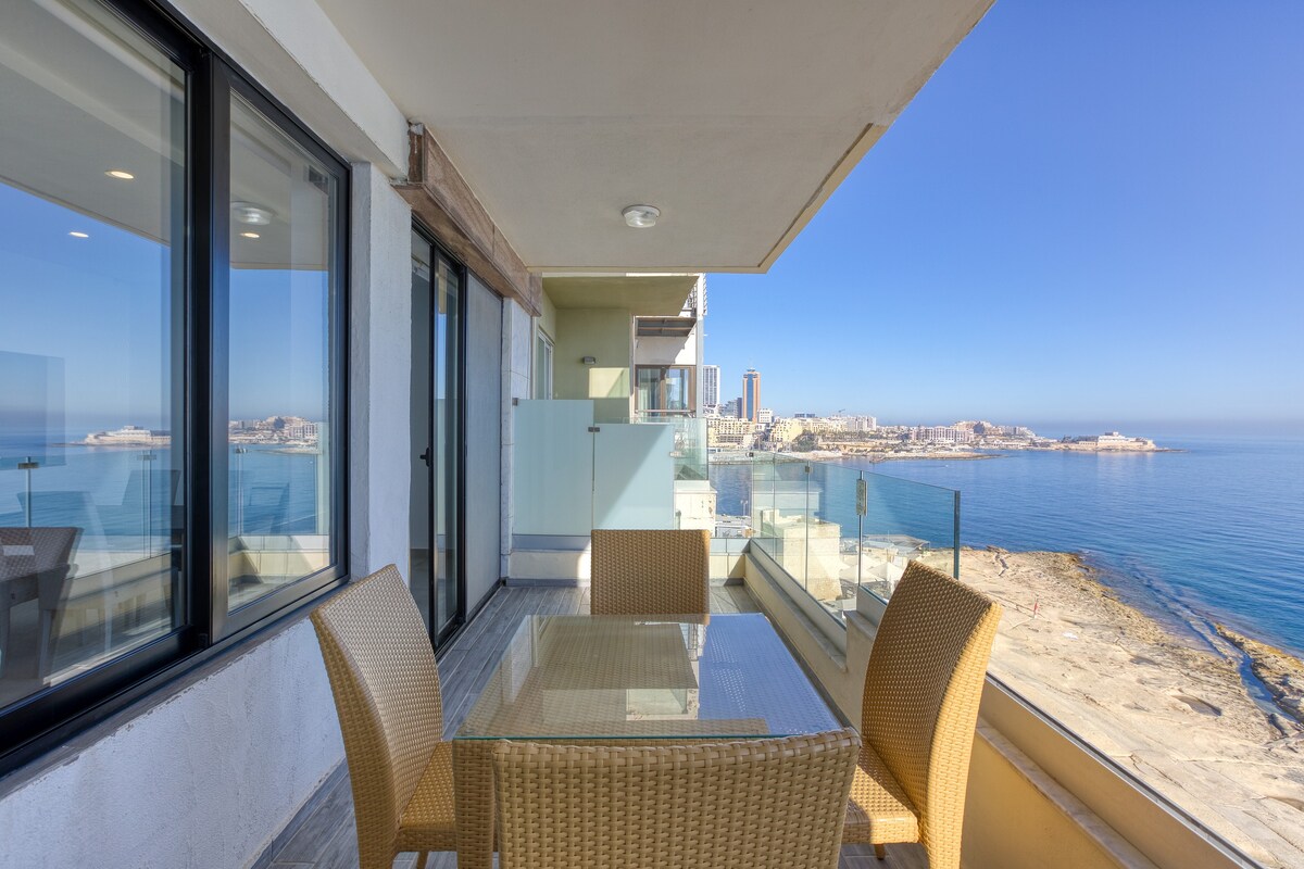 Spacious 3BR Sliema Stunning Ocean Views 14