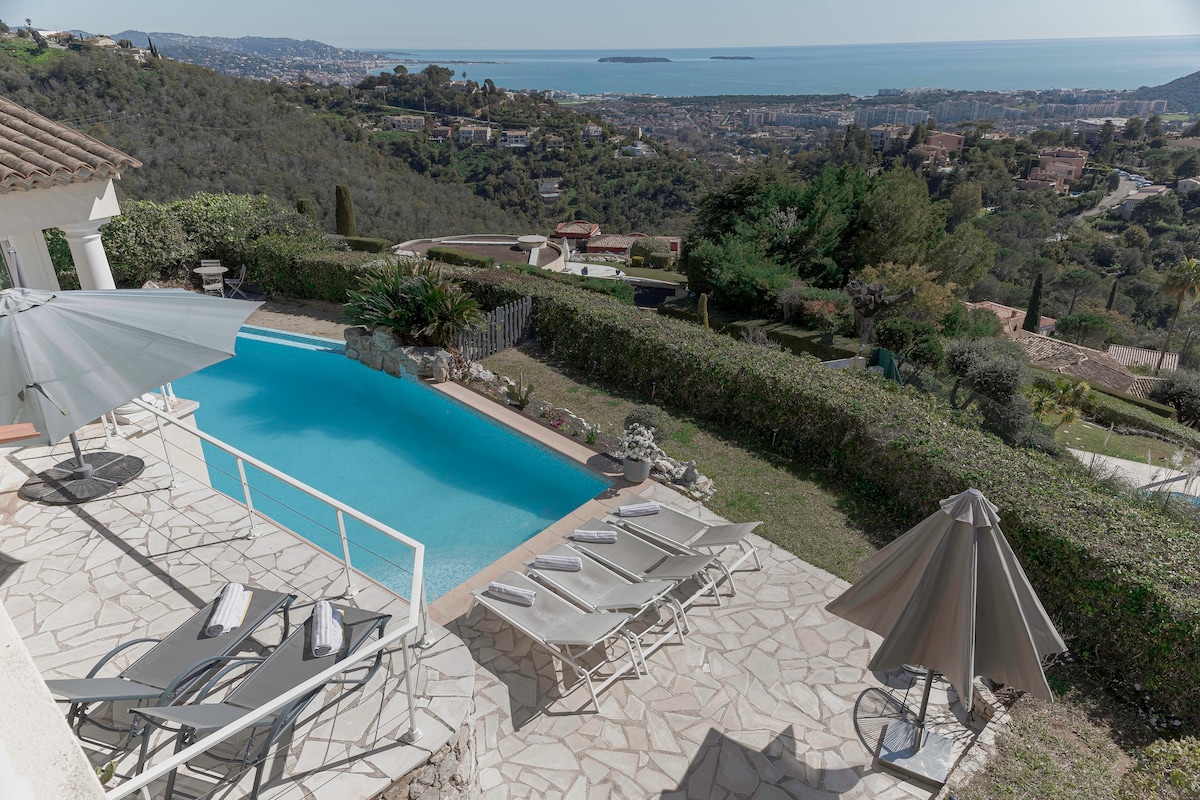 Villa Mirage & Sea view &Piscine &Domaine Sécurisé