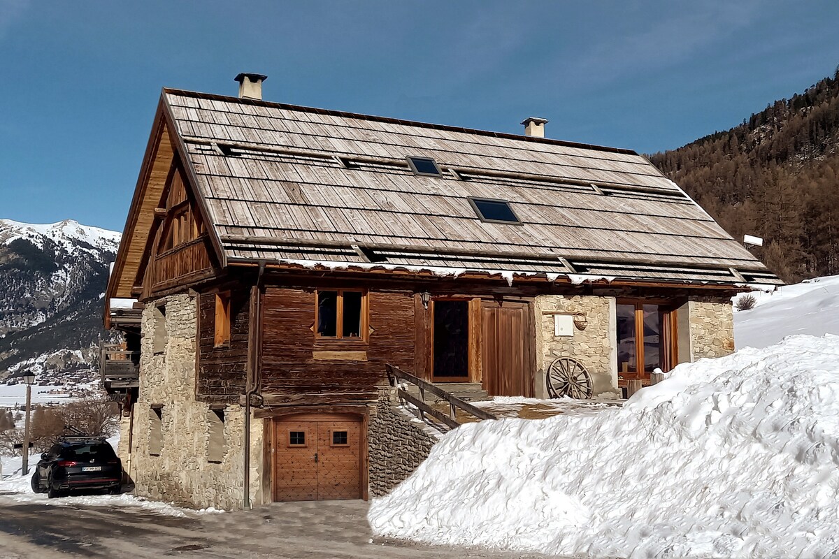 Chalet prestige 14 pers. front de neige Ceillac