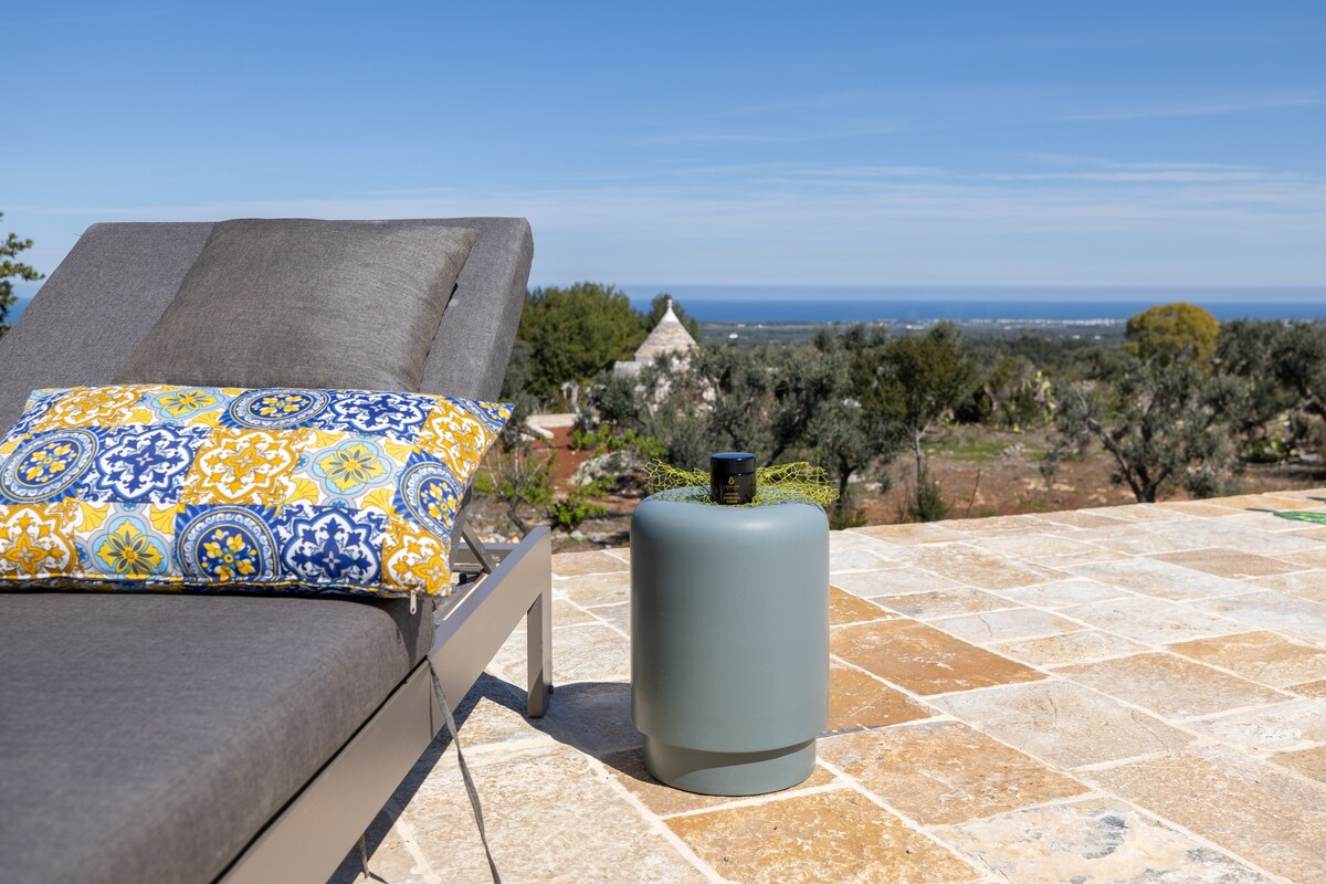 Trullo-Lamia Eco-lusso con piscina e hammam