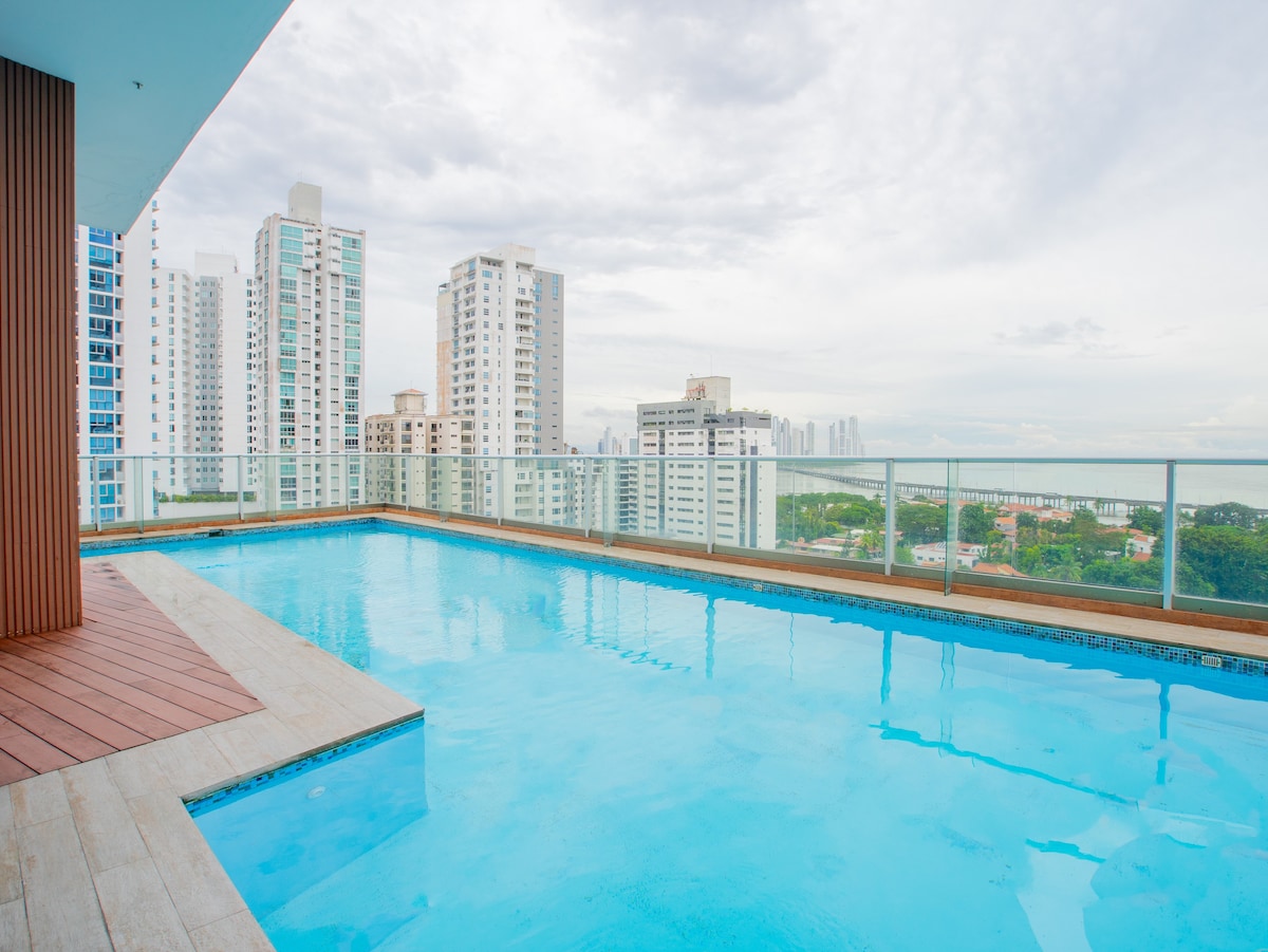 Luxury 3 Bedroom Cityview apt parking&balcony