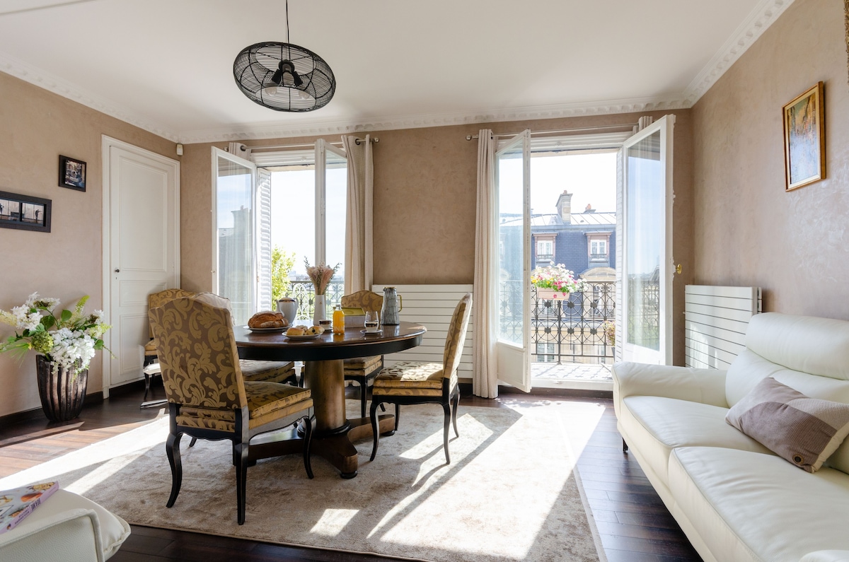 宽敞舒适的家庭公寓，毗邻卢浮宫