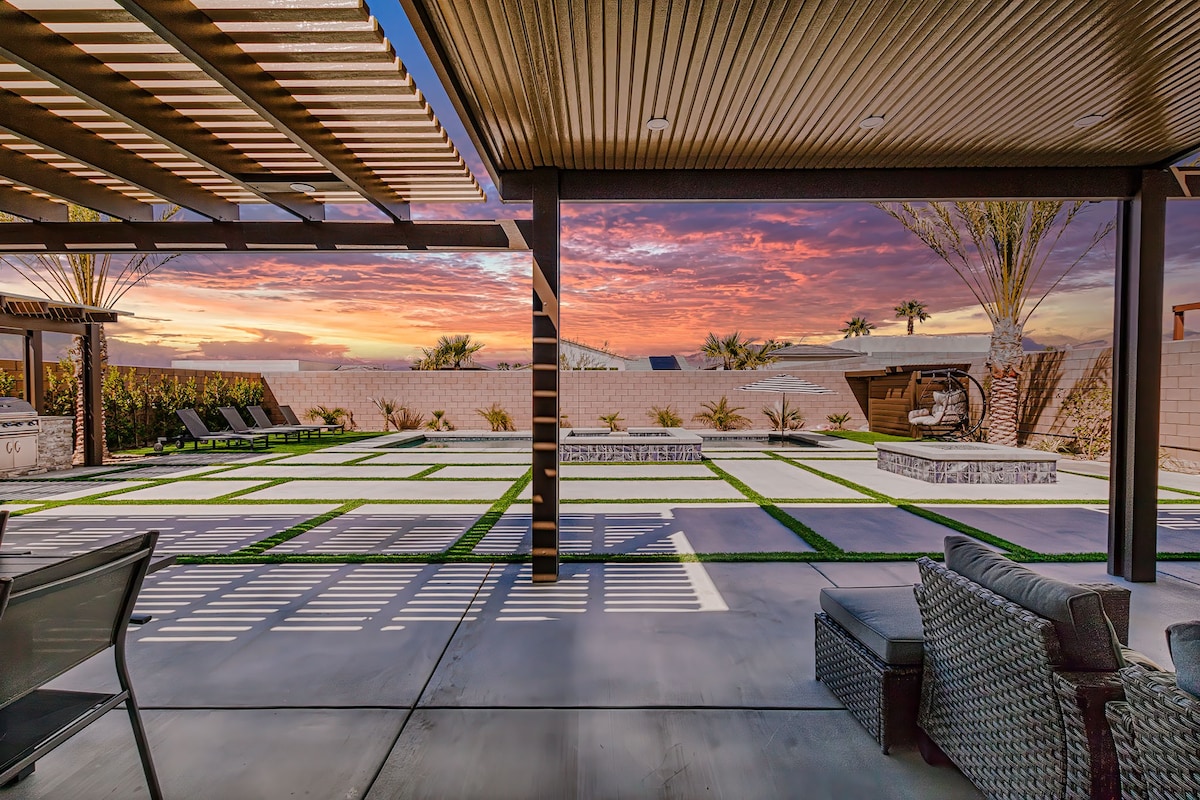 Lavish Desert Hot Springs House