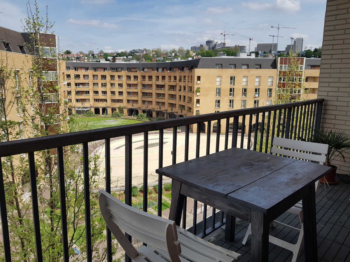 Cosy apartment with view