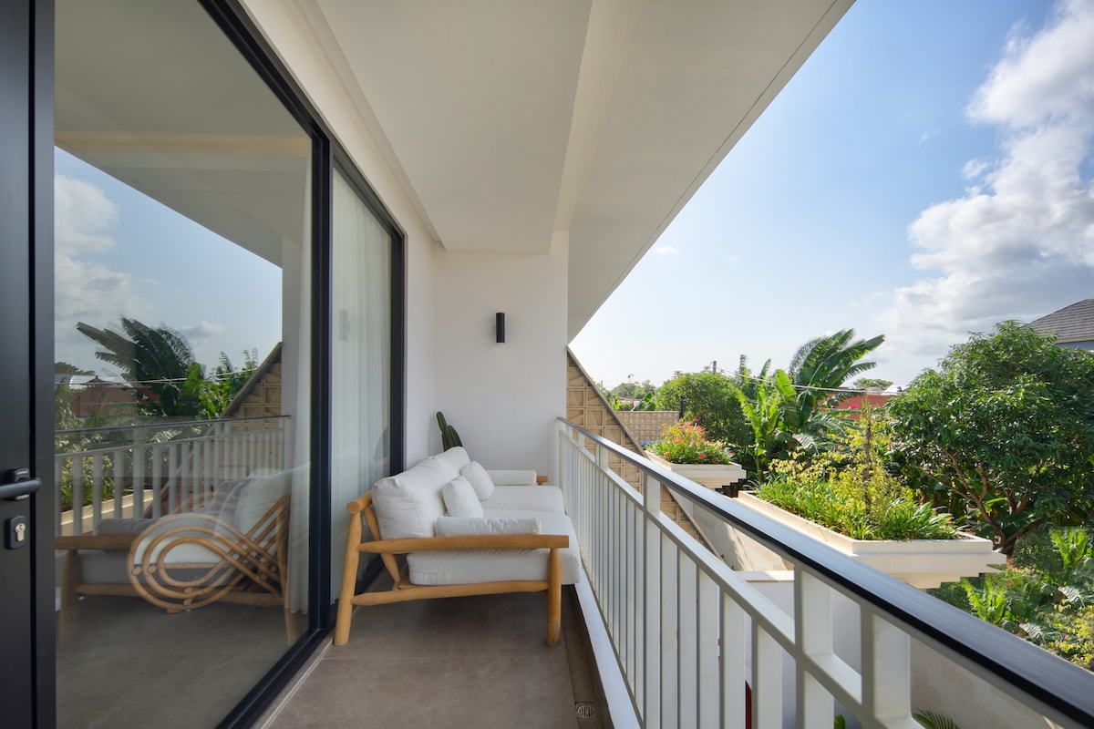 Stylish One Bed Villa 3 Min from Stuja Kerobokan