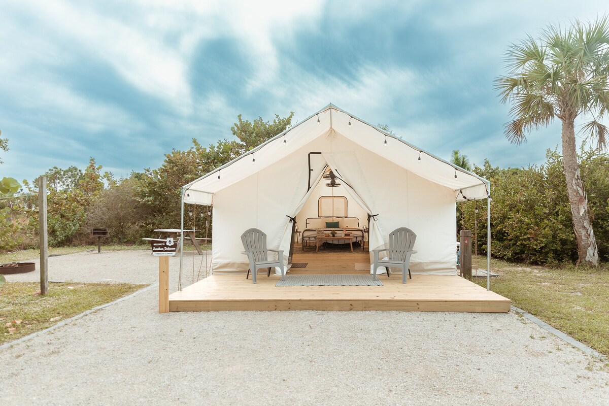 Luxury Glamping at Jonathan Dickinson State Park