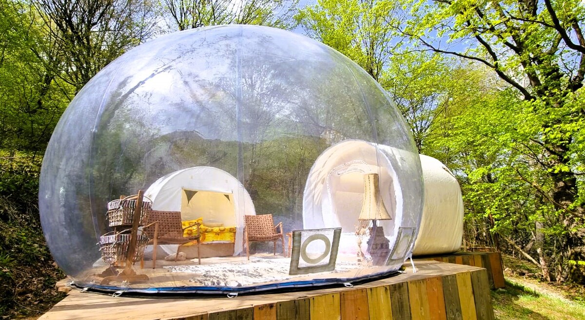 Bubble tents "Sineva"