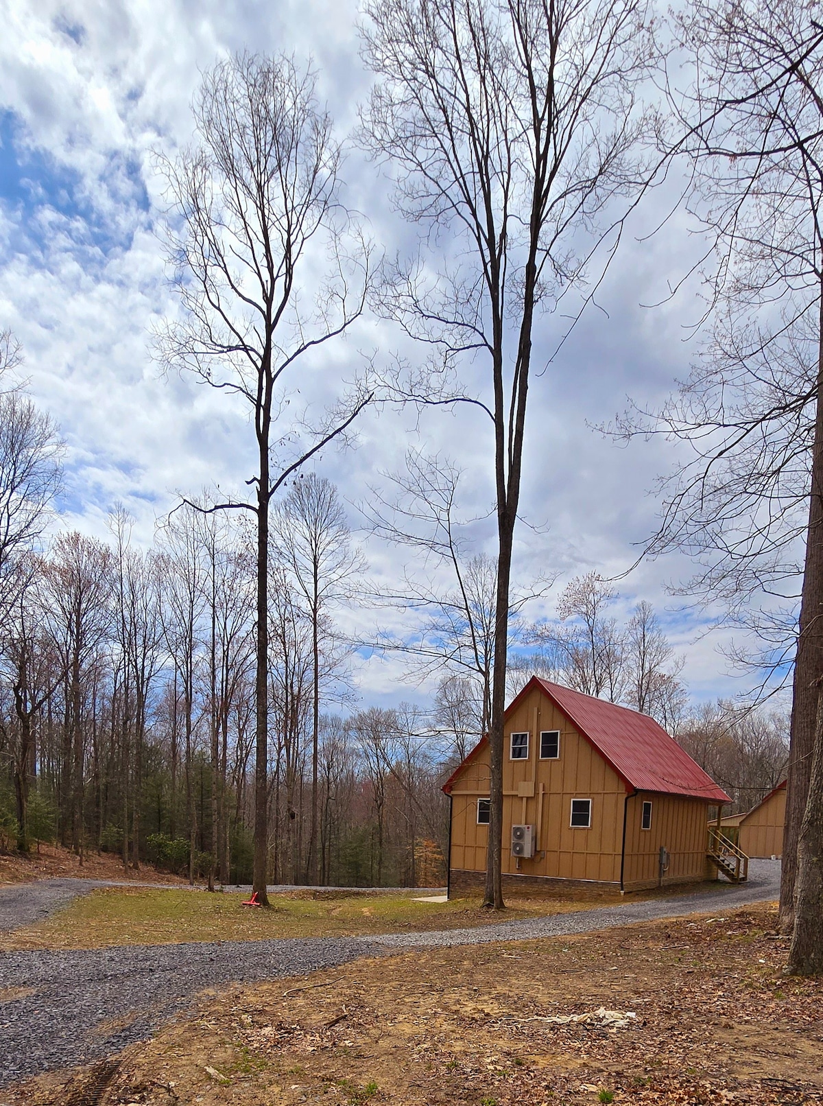 The Cornerstone Cabin, bordering National Forest