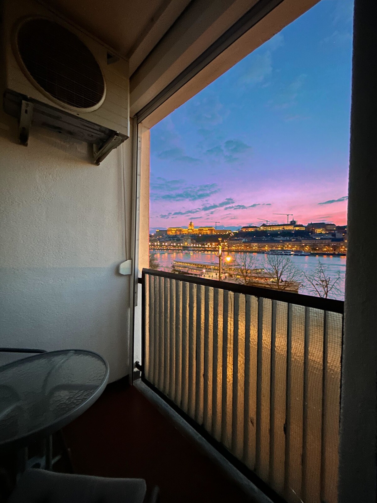 多瑙河全景，阳台