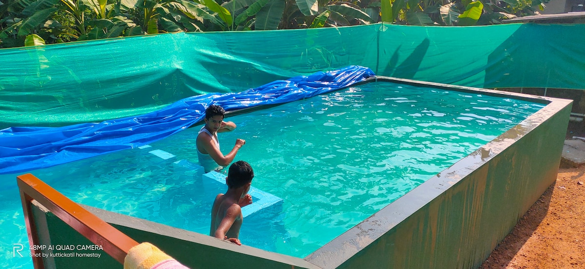 Kumarakom附近的KG家庭住宿泳池Kottayam