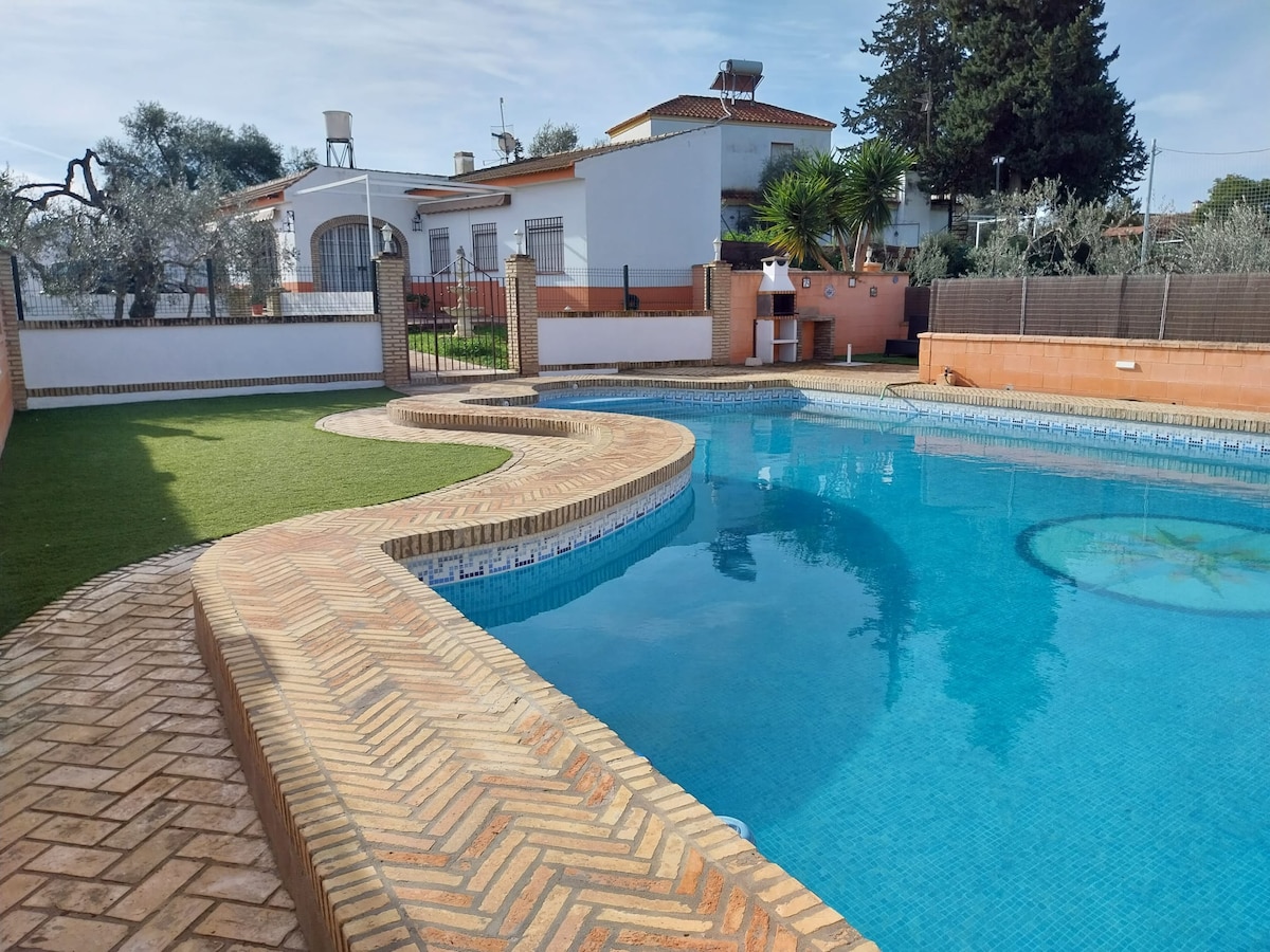 Chalet con piscina a